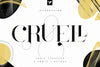Cruell Serif Typeface - 5 fonts