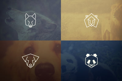 17 Geometric Animal Icons and Logos