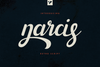 Narcis - retro script