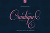 Ornatique script - 4 fonts