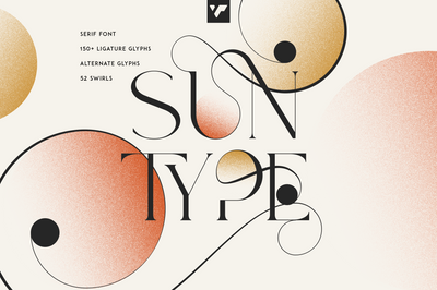 Sun Type Creative logo font