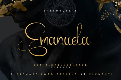 Emanuela Typeface and Designs