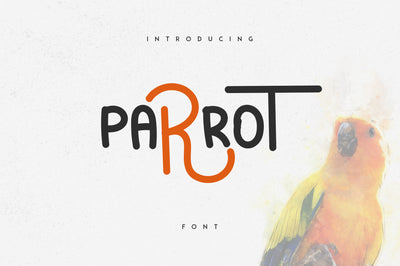 Parrot font