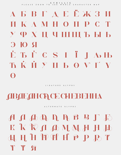 Chalga - Serif Typeface (3 weights)