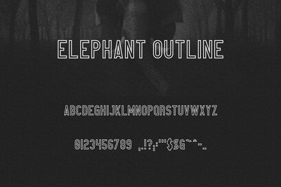 Elephant Font Family
