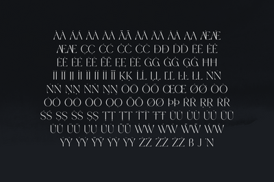 Espial typeface - 36 fonts
