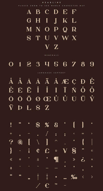 Bungalow Typeface - 9 fonts