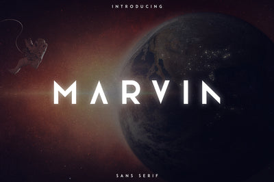 Marvin - 3 font styles