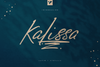 Kalissa script - Latin and Cyrillic