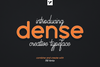 Dense creative typeface - 59 fonts