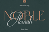 Noble Flourish - elegant font duo