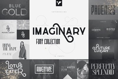 Imaginary Font Collection - 10 fonts
