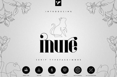 Inure - Serif Typeface + More