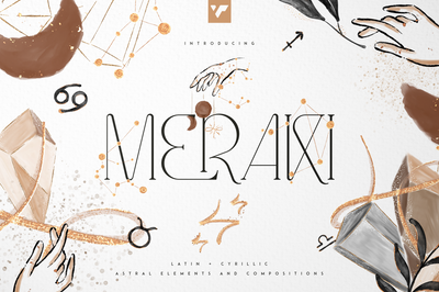 Meraki display font + more