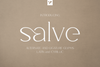 Salve - Elegant Serif + Cyrillic