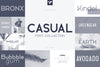 Casual Font Collection - 29 fonts