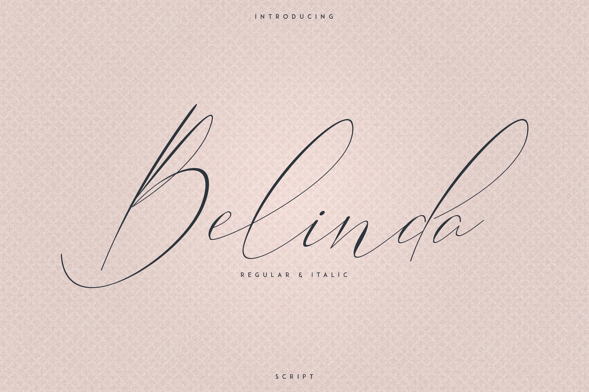 Belinda Script - Regular and Italic