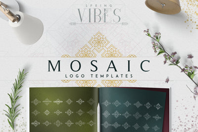 [Spring Vibes] 40 Mosaic Logos