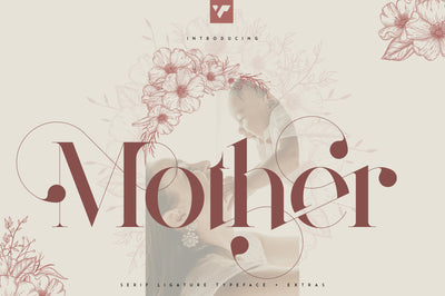 Mother Serif Typeface - 5 weights
