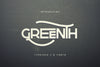 Greenth Display | Latin & Cyrillic