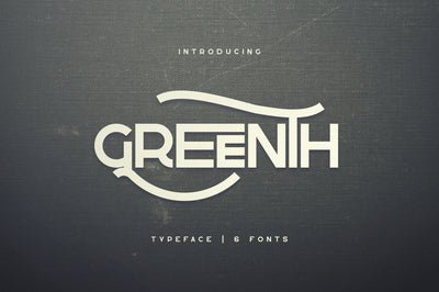 Greenth Display | Latin & Cyrillic