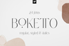 Boketto - Elegant typeface - 24 fonts