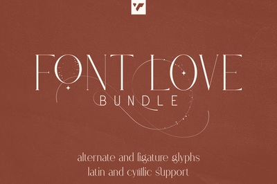 Font Love Bundle
