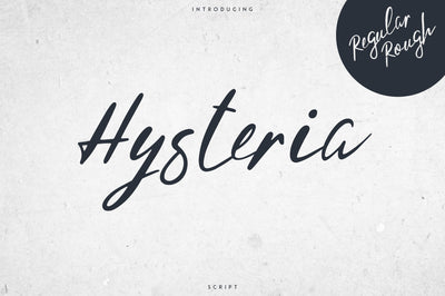 Hysteria Script - 2 styles