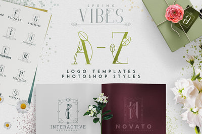 [Spring Vibes] A-Z logo designs