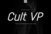 Cult VP family for branding and text