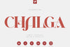 Chalga - Serif Typeface (3 weights)