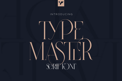 Type Master - ligature serif font