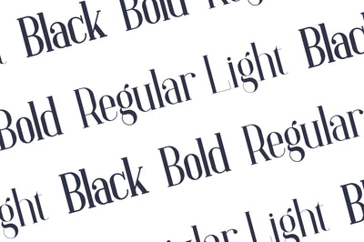 Baleine - Serif Typeface | 4 weights