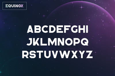 Equinox - Logo Font