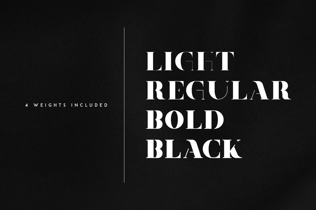 Tamira - Luxe Serif Typeface