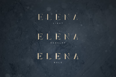 Elena Luxe Serif font