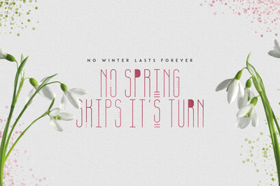 [Spring Vibes] April Display Font