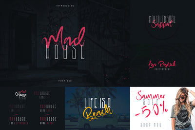 The Font Duo Collection | 8in1