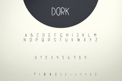 Stork and Dork font duo