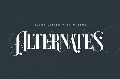 Unique - Decorative Serif Font