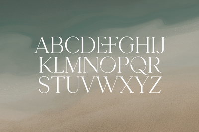 Seafont - serif typeface, 25 styles