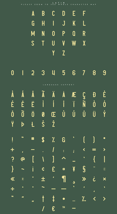 Avoqado - All Caps Sans Typeface