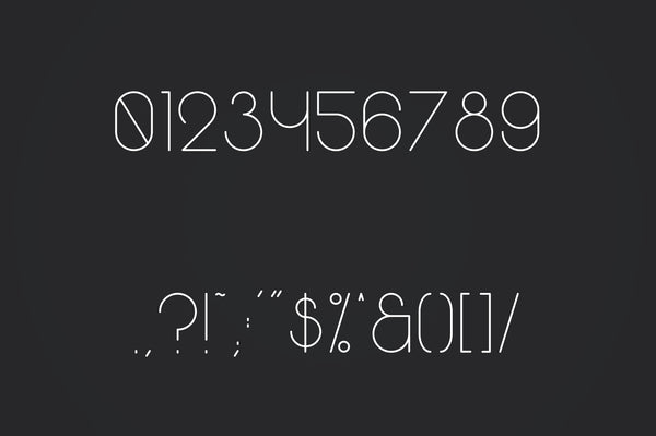 Komorebi Display Font