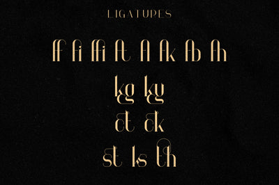 Georgia Luxurious Serif font + Extra