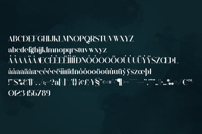 Quilin Serif - latin and cyrillic