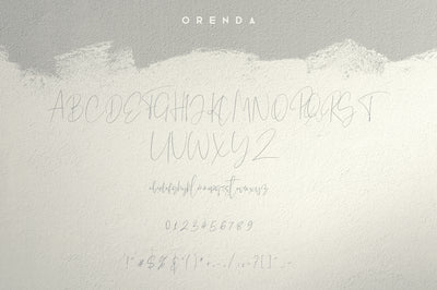 Orenda - Script font