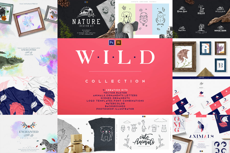 4in1 Wild Collection - PS and Ai