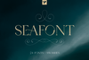 Seafont - serif typeface, 25 styles