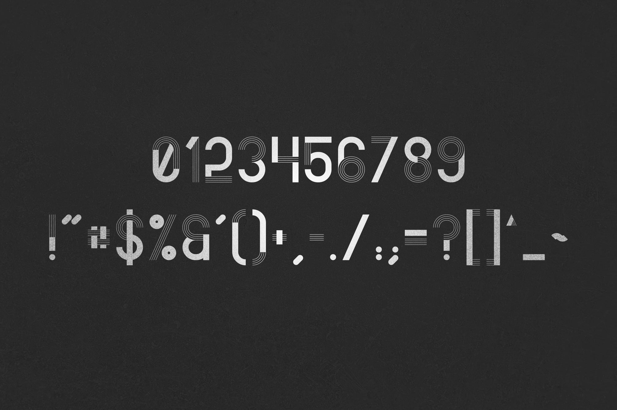 Minbus - Display font