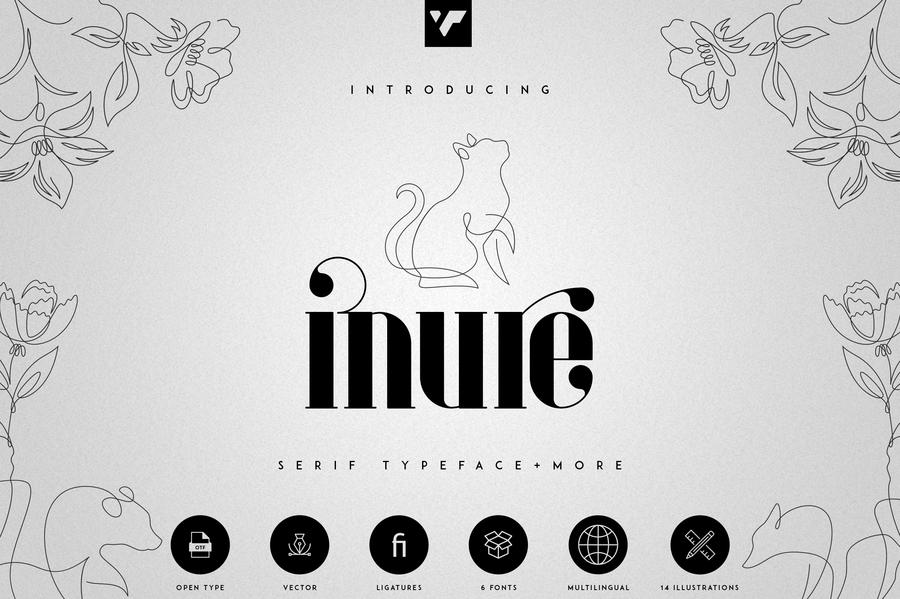 Inure - Serif Typeface + More